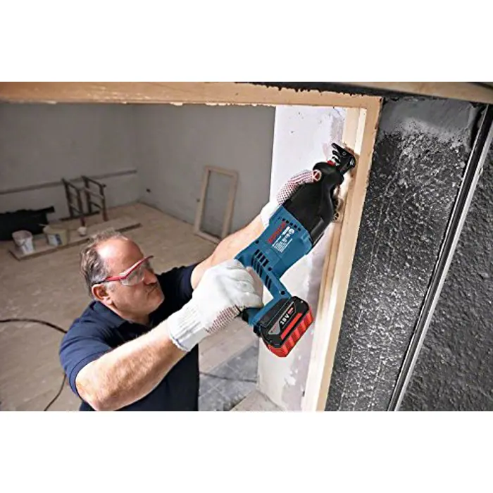 Bosch Cordless Saber Saw GSA 18 V-LI Professional solo, 18 Volt (blue / black, without battery and charger)