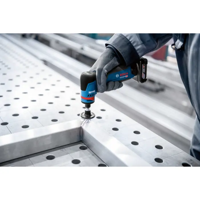 Bosch cordless straight grinder GWG 12V-50 S Professional solo (blue/black, without battery and charger, in L-BOXX)