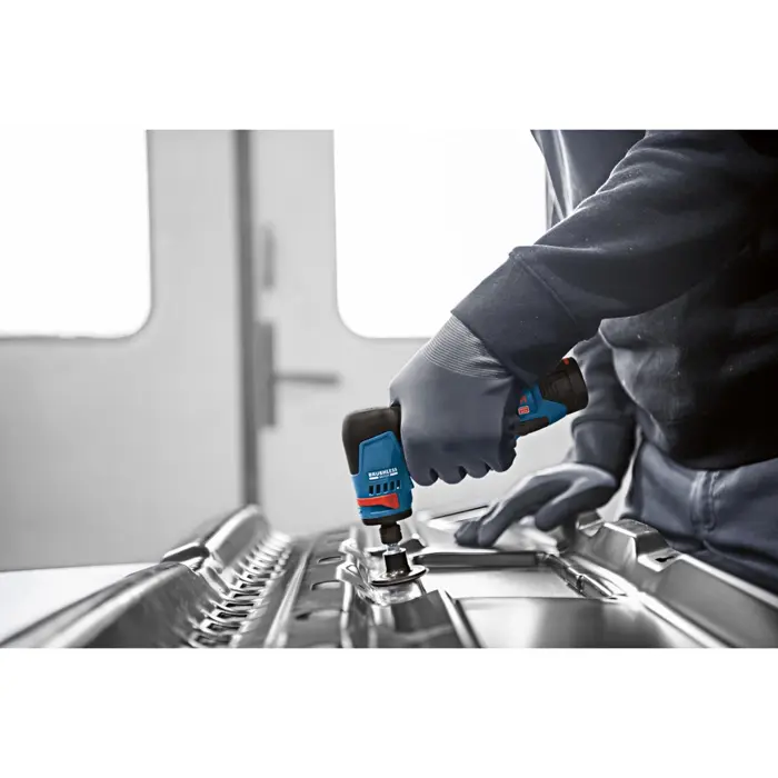 Bosch cordless straight grinder GWG 12V-50 S Professional solo (blue/black, without battery and charger, in L-BOXX)