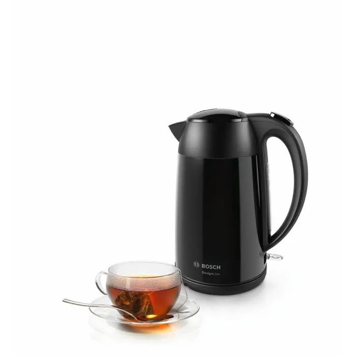 Bosch Design Line TWK3P423, kettle (black, 1.7 liters)