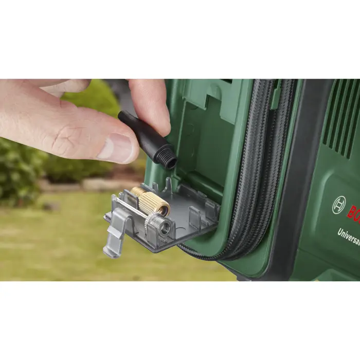 Bosch DIY & Garden Cordless Air Pump UniversalPump 18V Set green/black, Li-ion battery 2.0Ah, POWER FOR ALL ALLIANCE