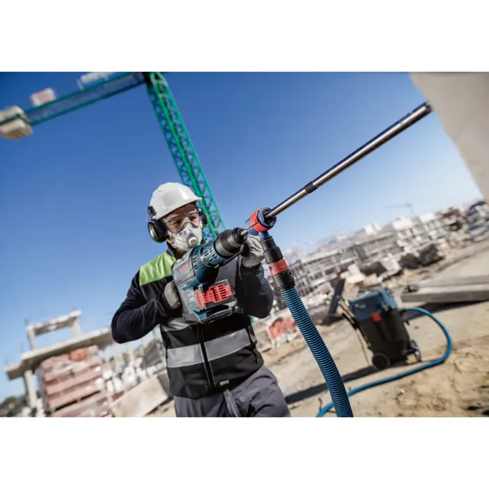 Bosch Expert hammer drill SDS Clean max-8X set, 28mm (working length 400mm, suction drill including suction connection)