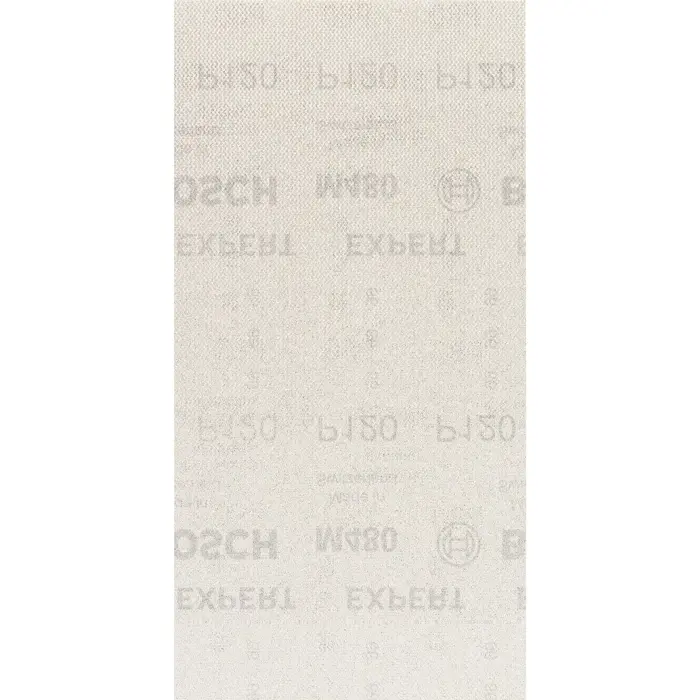 Bosch Expert M480 mesh structure sanding sheet 115 x 230mm, K120 (50 pieces, for orbital sanders)