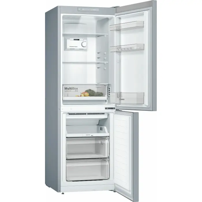 Bosch fridge / freezer combination KGN33NLEB Serie 2 E silver
