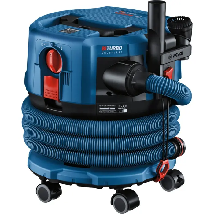 Bosch GAS 18V-12 MC, wet/dry vacuum cleaner (blue, without battery and charger)
