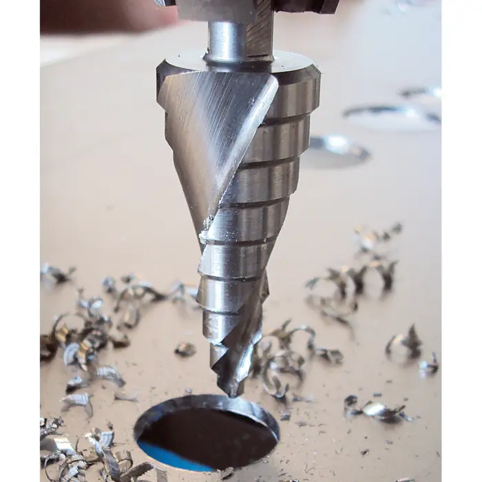 Bosch HSS step drill, 6mm - 30mm (13 steps, with spiral flute)