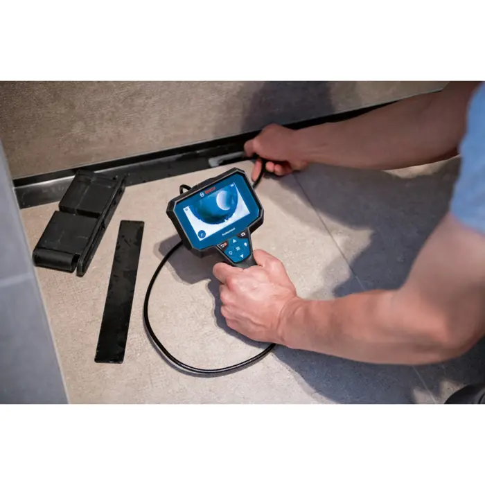Bosch inspection camera GIC 12V-4-23 C Professional, 12Volt (blue/black, without battery and charger, battery operation)
