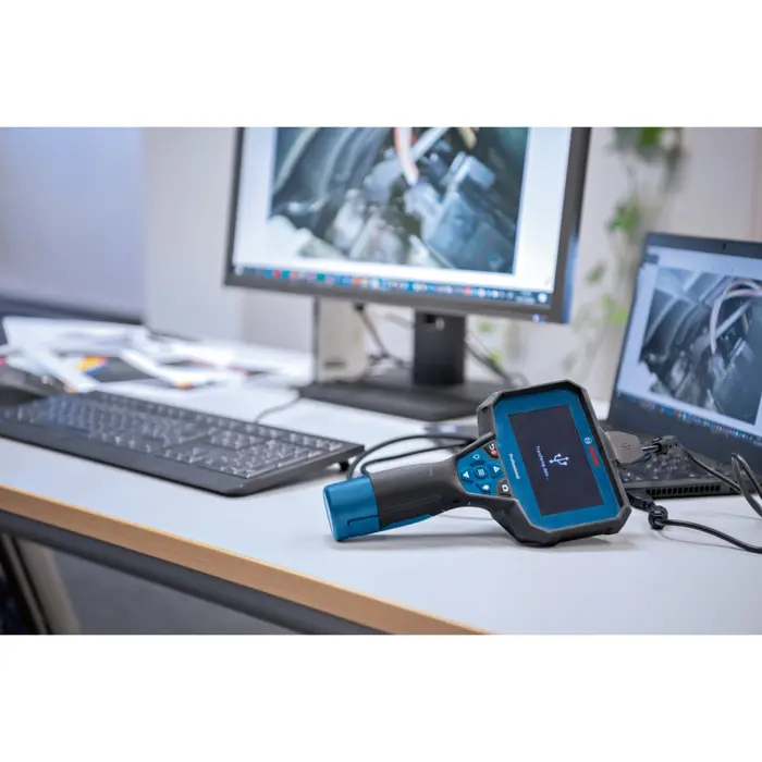 Bosch inspection camera GIC 12V-4-23 C Professional, 12Volt (blue/black, without battery and charger, battery operation)