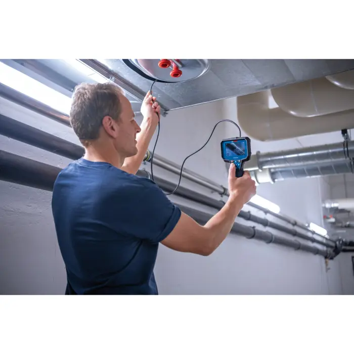 Bosch inspection camera GIC 12V-4-23 C Professional, 12Volt (blue/black, without battery and charger, battery operation)