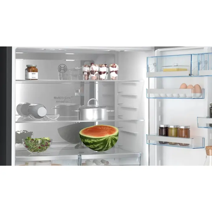 Bosch KGP86AXB0N Series 8, fridge/freezer combination (stainless steel (dark))