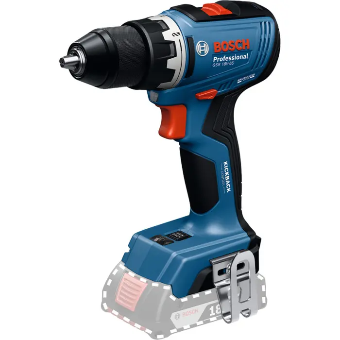 Bosch Powertools 18V Professional Set, GBH 18V-22 + GSR 18V-65 + GWS 18V-8 Professional (blue, 2x Li-Ion battery 5.0Ah, in 3 L-BOXXes)