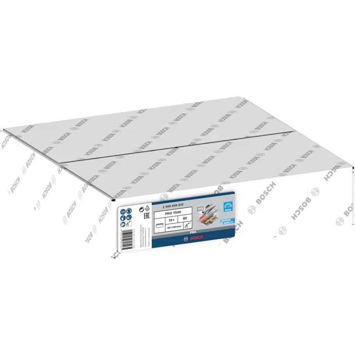 Bosch Powertools abrasive belt Best for Inox, 40x760mm, K80 - 2608608Z43