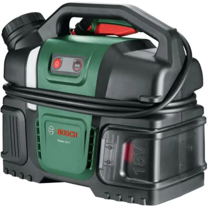 Bosch Powertools bicycle cleaning device Fontus 18V-6 (green/black, incl. battery and charger, POWER FOR ALL ALLIANCE)