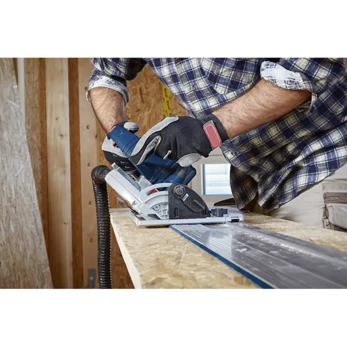 Bosch Powertools cordless circular saw GKS 18V-68 G Professional solo, 18Volt (blue/black, without battery and charger, in L-BOXX, Ř 190mm)