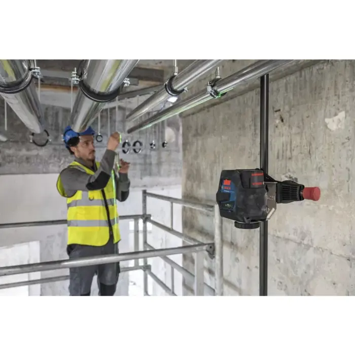 Bosch Powertools cordless combination laser GCL 12V-50-22 CG Professional (blue/black, green laser lines and plumb points, incl. rotary mount RM 20)