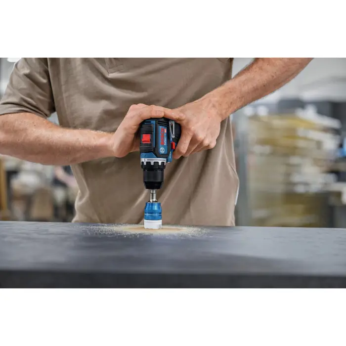 Bosch Powertools cordless drill/driver GSR 12V-32 Professional, 12Volt (blue/black, 2x Li-ion battery 2.0Ah, L-BOXX)