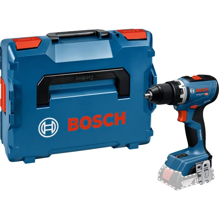 Bosch Powertools cordless drill/driver GSR 18V-65 Professional solo, 18 volts (blue, without battery and charger, in L-BOXX)