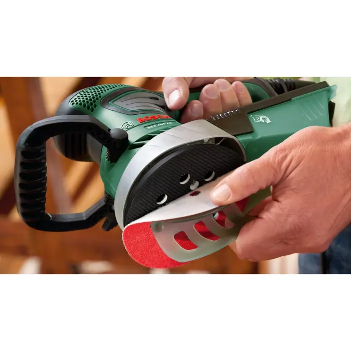 Bosch Powertools cordless eccentric sander UniversalOrbit 18V-20 solo, 18Volt (green, without battery and charger, POWER FOR ALL ALLIANCE)