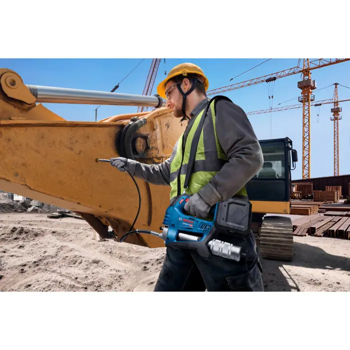 Bosch Powertools cordless grease gun GFP 18V-10 Professional solo, 18Volt (blue/black, without battery and charger, in XL-BOXX)