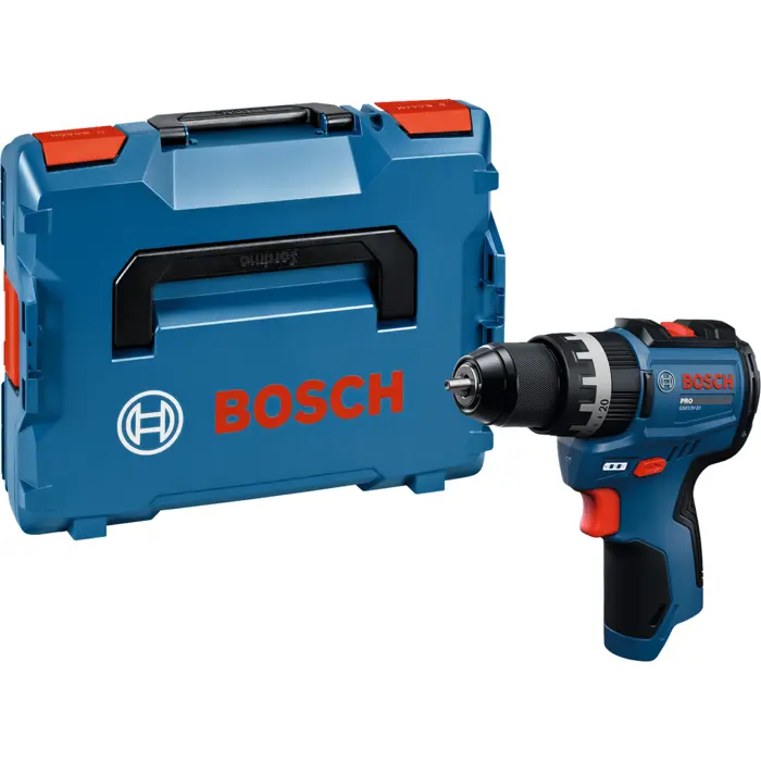 Bosch Powertools cordless hammer drill driver GSB12V-31 in L-BOXX (Retail)