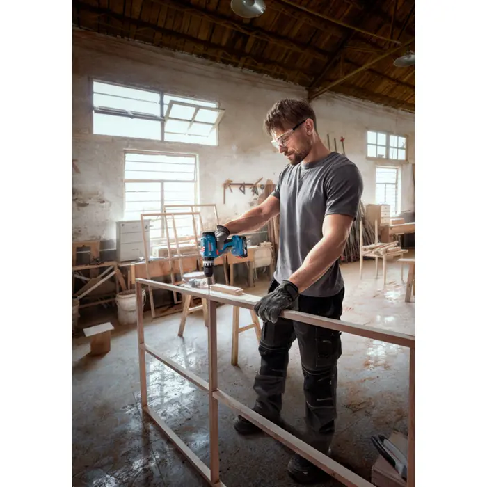 Bosch Powertools cordless impact drill GSB 18V-25 Professional solo, 18 volts (blue/black, without battery and charger)