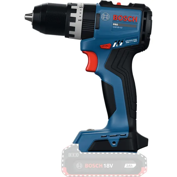 Bosch Powertools Cordless Impact Drill GSB18V-52 (Boxed)