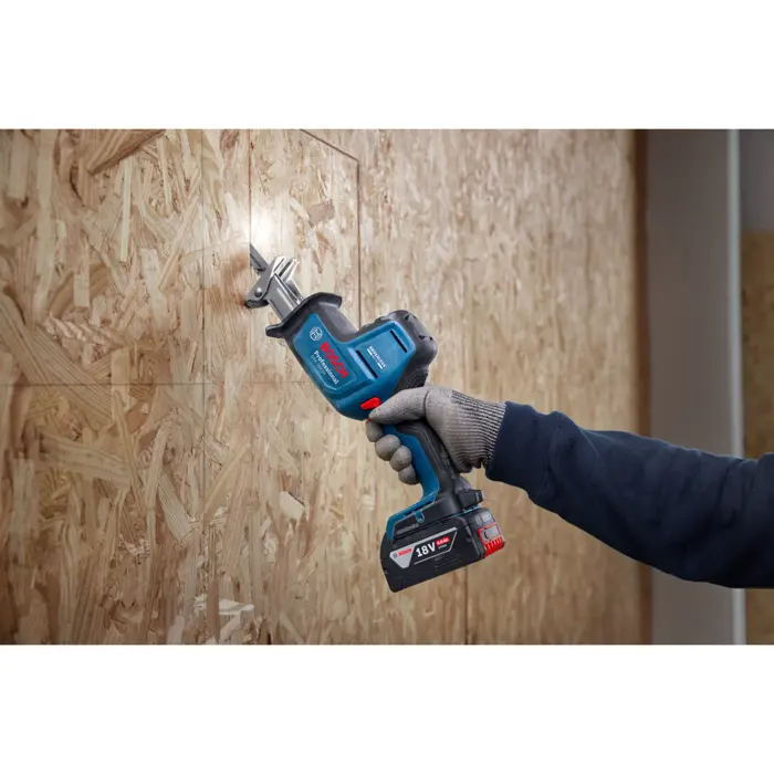 Bosch Powertools cordless reciprocating saw GSA 18V-24 Professional solo, 18 volts (blue/black, without battery and charger, in L-BOXX)