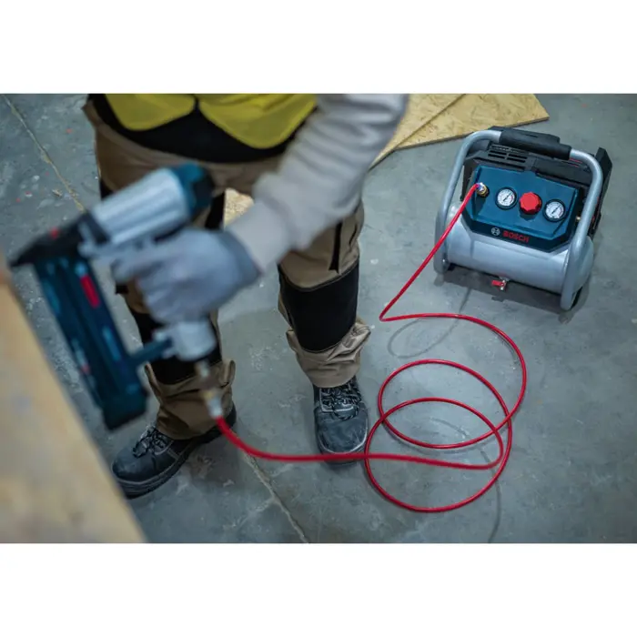 Bosch Powertools PRO GKO18V-51 cordless compressor (blue/silver)