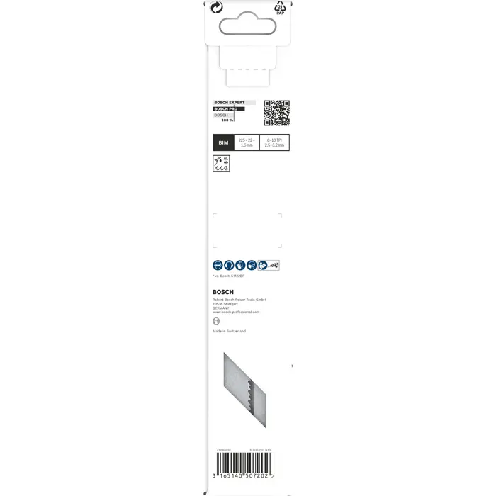 Bosch Powertools PRO Thick Metal Demolition Reciprocating Saw Blade S 1130 CF, 5 pieces (length 225mm)