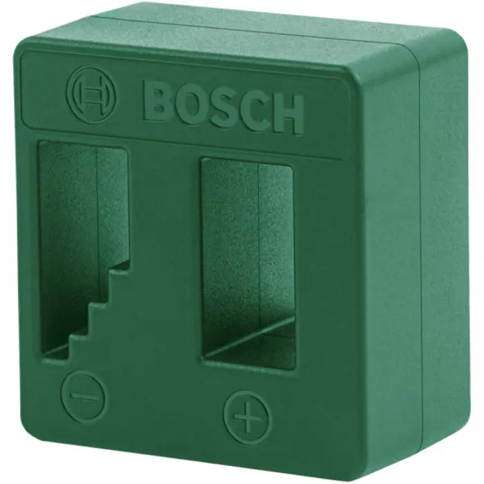 Bosch Powertools screwdriver + magnetizer set, 6 pieces (green/black, + magnetizer, slotted and Phillips PH/TX)