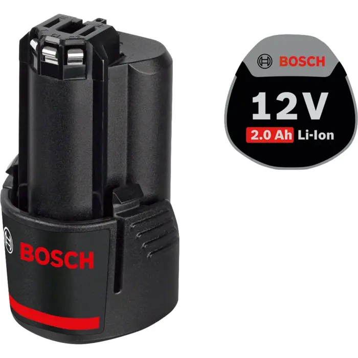 Bosch Powertools tool set 12Volt 5-piece, GOP + GSR + GDR + GSA + GLI (blue, 3x Li-ion battery 2.0Ah)