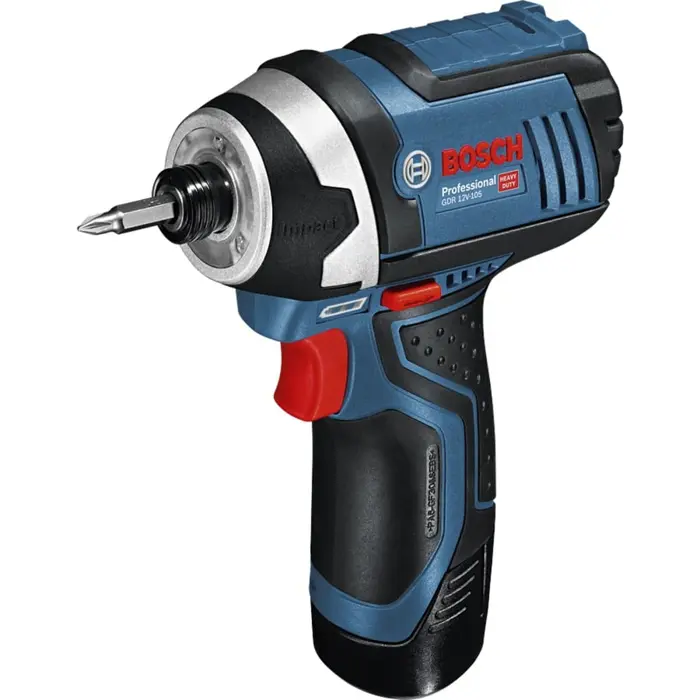 Bosch Powertools tool set 12Volt 5-piece, GOP + GSR + GDR + GSA + GLI (blue, 3x Li-ion battery 2.0Ah)