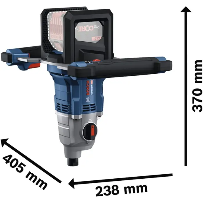 Bosch Professional Cordless Mixer GRW 18V-160 Professional, 18 Volt blue/black, without battery and charger