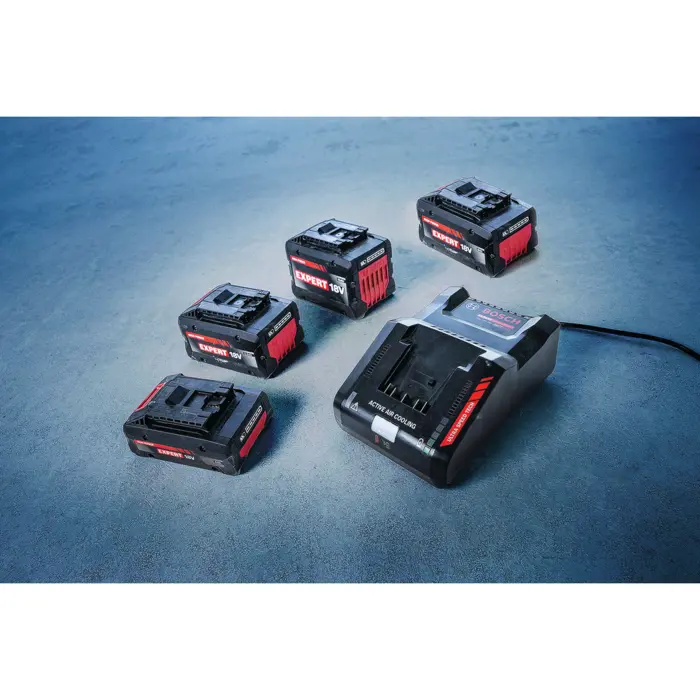 Bosch Professional Expert EXBA18V-40 battery, 2 pieces, black, AMPShare Alliance