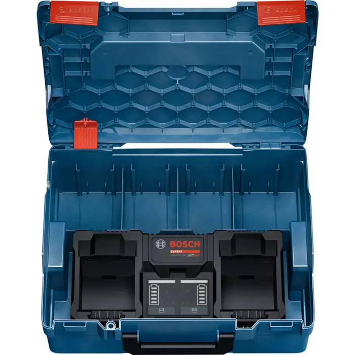 Bosch Professional Expert Fast Charger EXAL18V2-320 black, L-BOXX, AMPShare Alliance