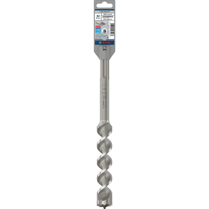 Bosch Professional PRO SDS max-4 hammer drill bit, O 32mm working length 200mm