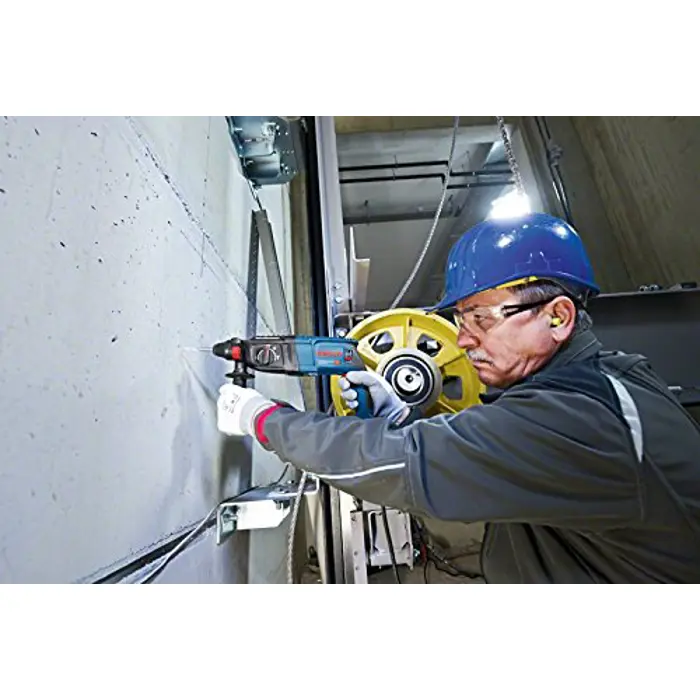 Bosch Rotary Hammer GBH 2-26 Professional (blue / black, suitcase, 830 watts)