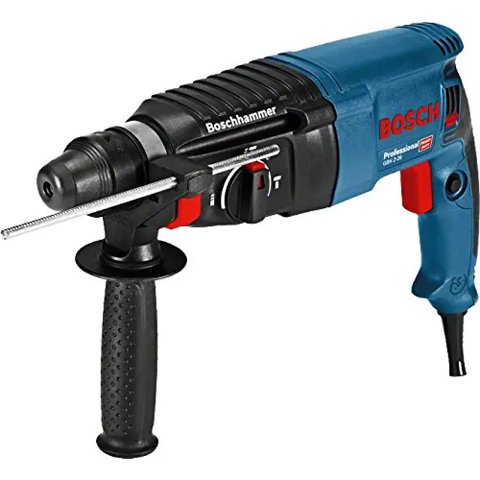 Bosch Rotary Hammer GBH 2-26 Professional (blue / black, suitcase, 830 watts)