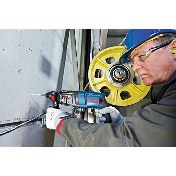 Bosch Rotary Hammer GBH 2-26 Professional (blue / black, suitcase, 830 watts)