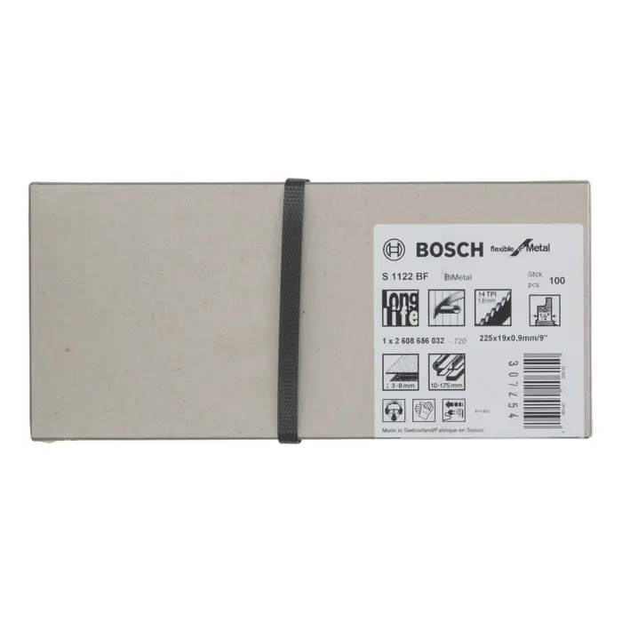 Bosch Saber saw blade S 1122 BF 100 pieces