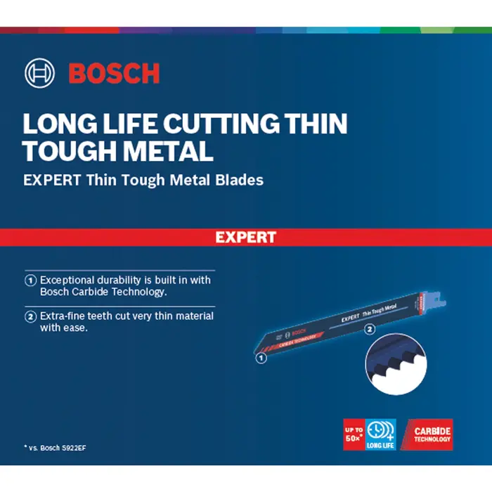 Bosch saber saw blade S1022EHM 1St - 2608900363 EXPERT RANGE