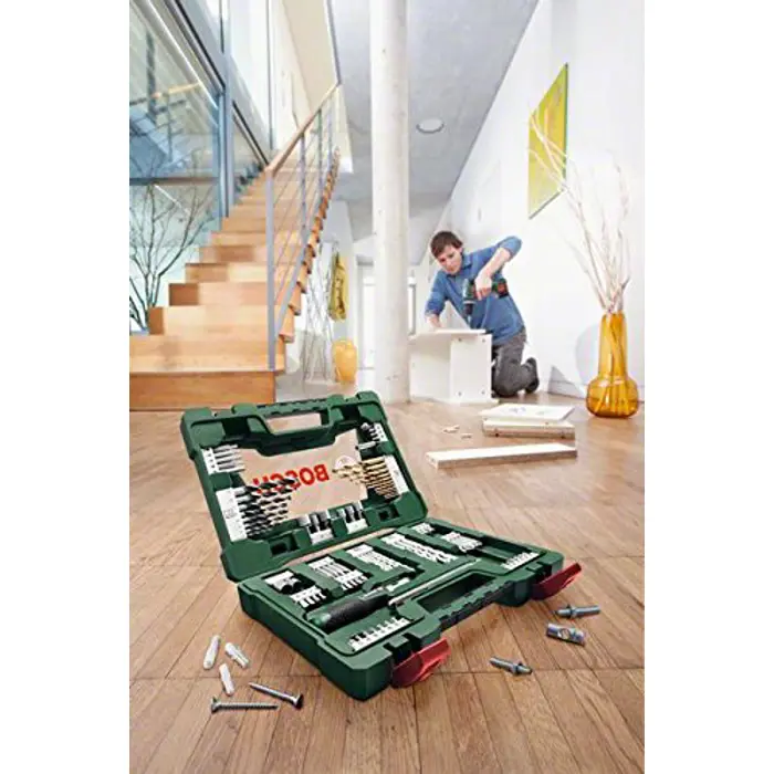 Bosch V-Line TIN tool set 91 parts