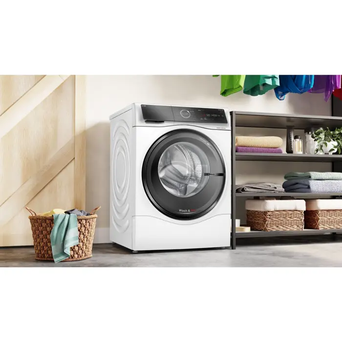 Bosch WNC254A40 Series 8 (white/black, Home Connect)