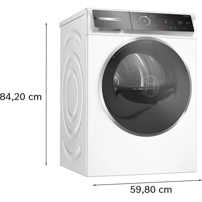 Bosch WRB247C40 Series 8 (white/black)