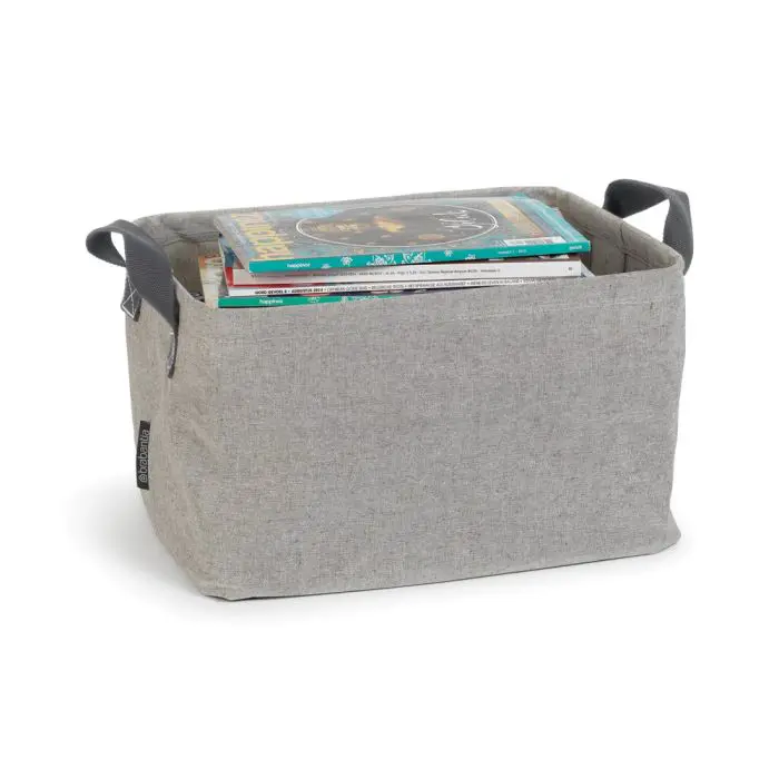Brabantia folding laundry basket 35L gray