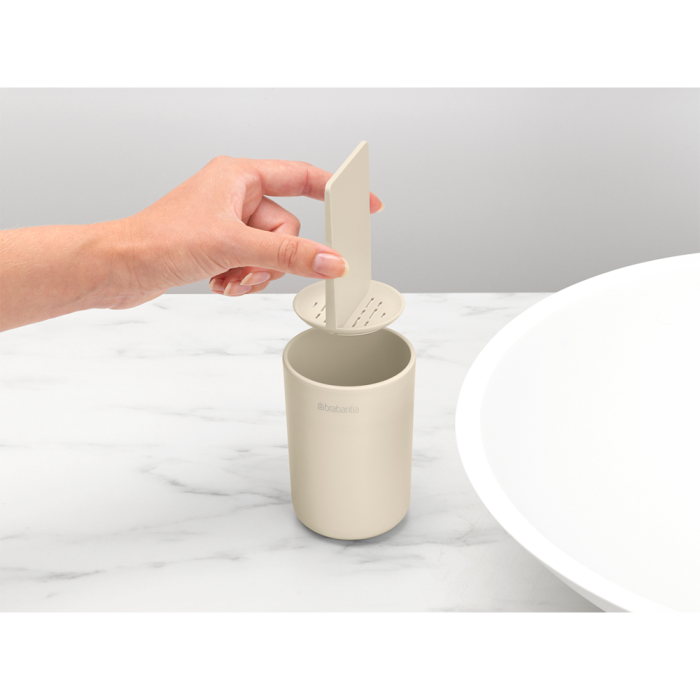 Brabantia toothbrush holder beige