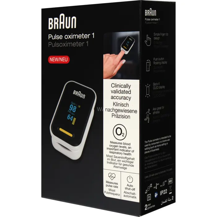 Braun blood oxygen meter YK-81CEU