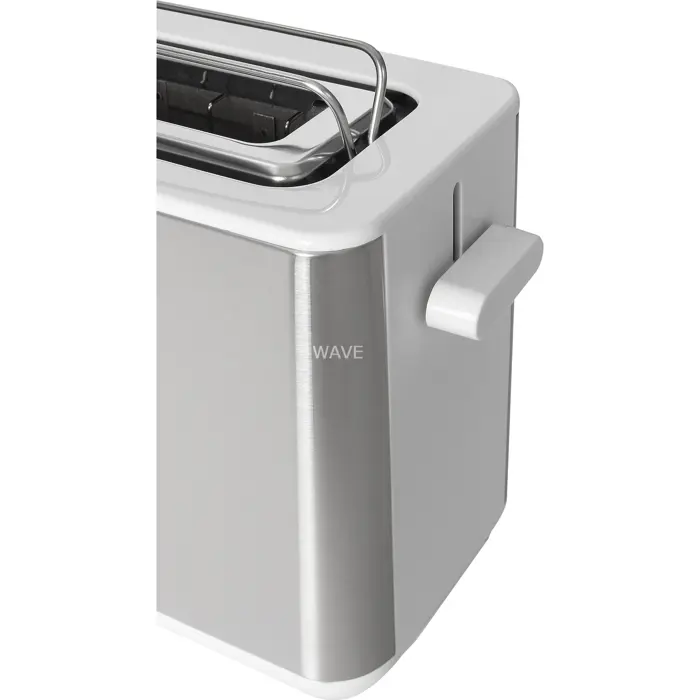 Braun Household Long Slot Toaster PurShine HT 1610 WH (stainless steel/white, 1,030 watts, for 2 slices of toast)