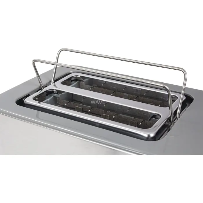 Braun Household Toaster PurShine HT 1510 GY (stainless steel/grey, 900 watts, for 2 slices of toast)