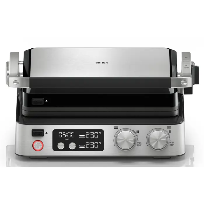 Braun MultiGrill 7 contact grill CG 7040 (stainless steel, 2,000 watts)